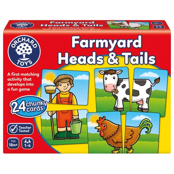 Orchard Toys Farmyard Heads & Tails