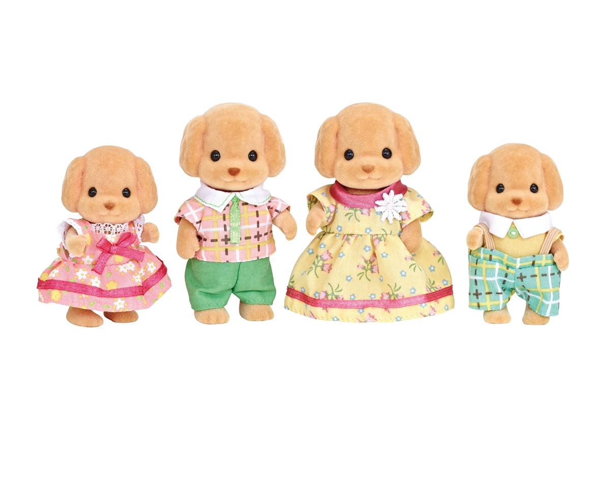 Sylvanian Families Toy Poodle Family