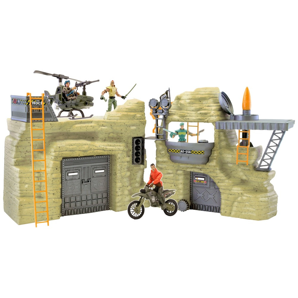 The Corps Rock Mountain Stronghold Massive Playset
