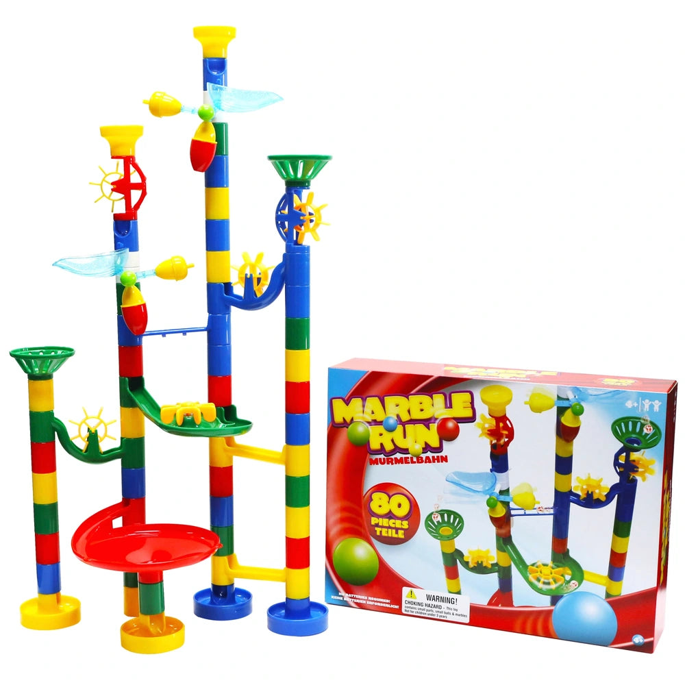 Marbulous Marble Run 80 Piece Game
