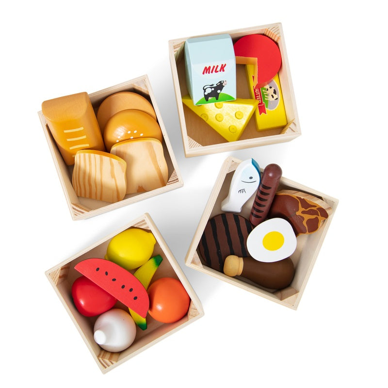 Melissa & Doug Wooden Food Groups Set