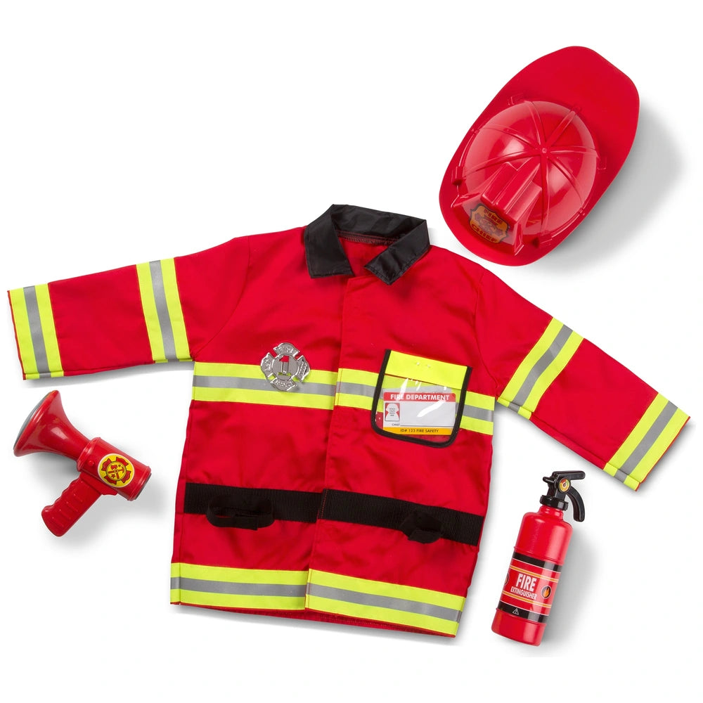 Melissa & Doug Costume Fire Chief Dress-Up Set