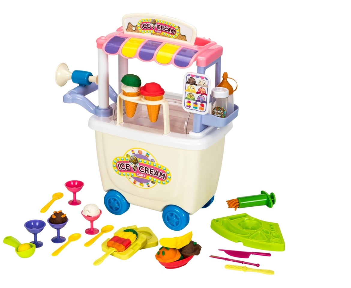 Fun Dough Ice Cream Cart