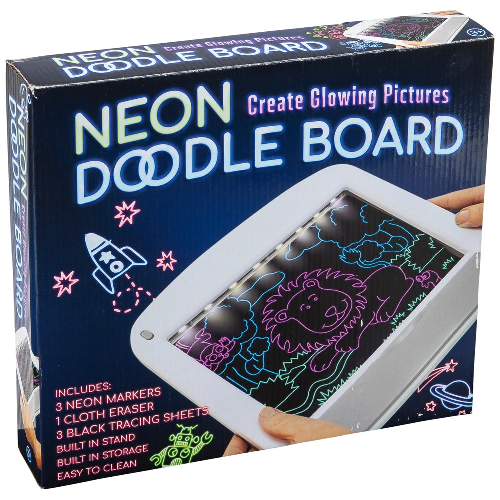 Neon Doodle Drawing Board