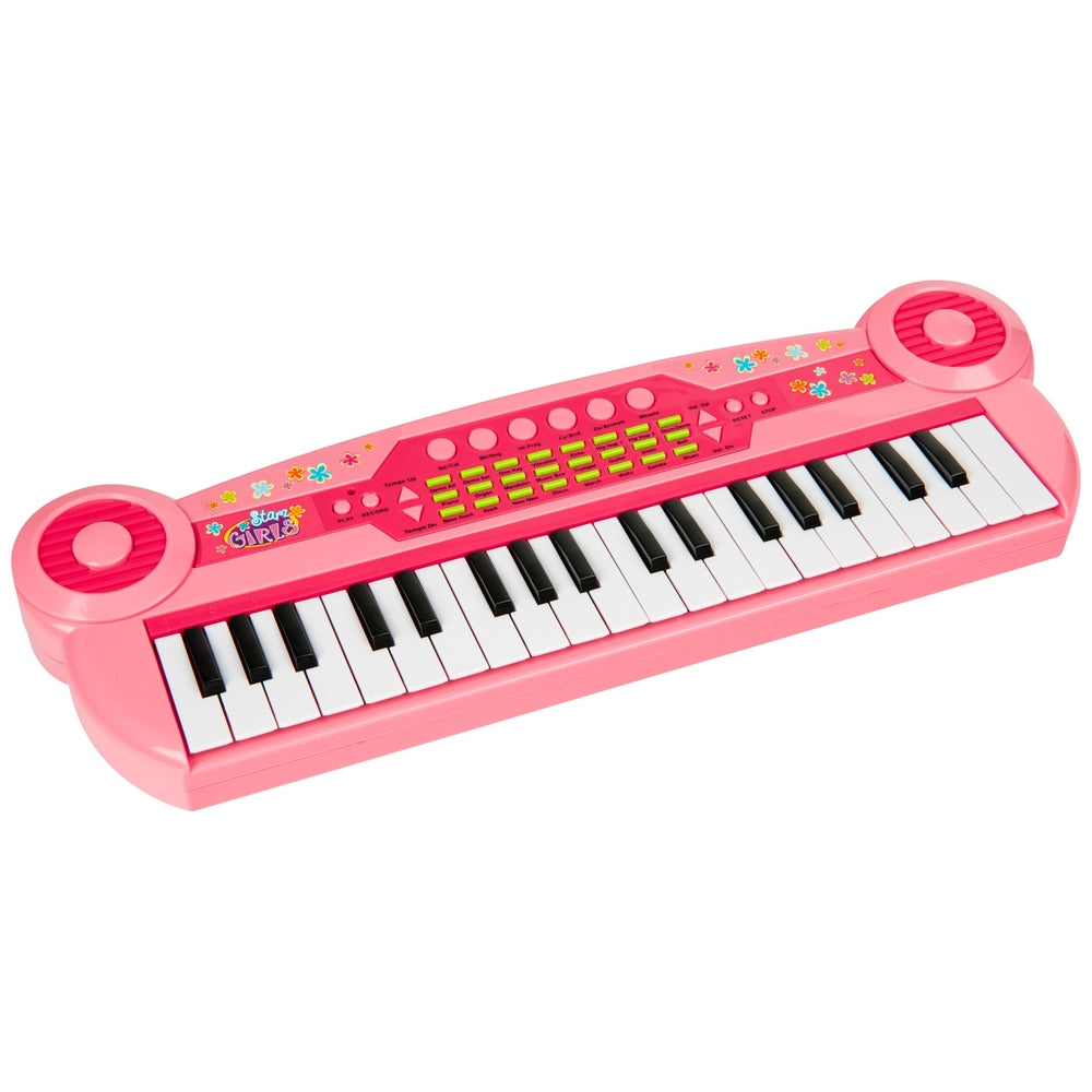 37 Key Electronic Keyboard Pink
