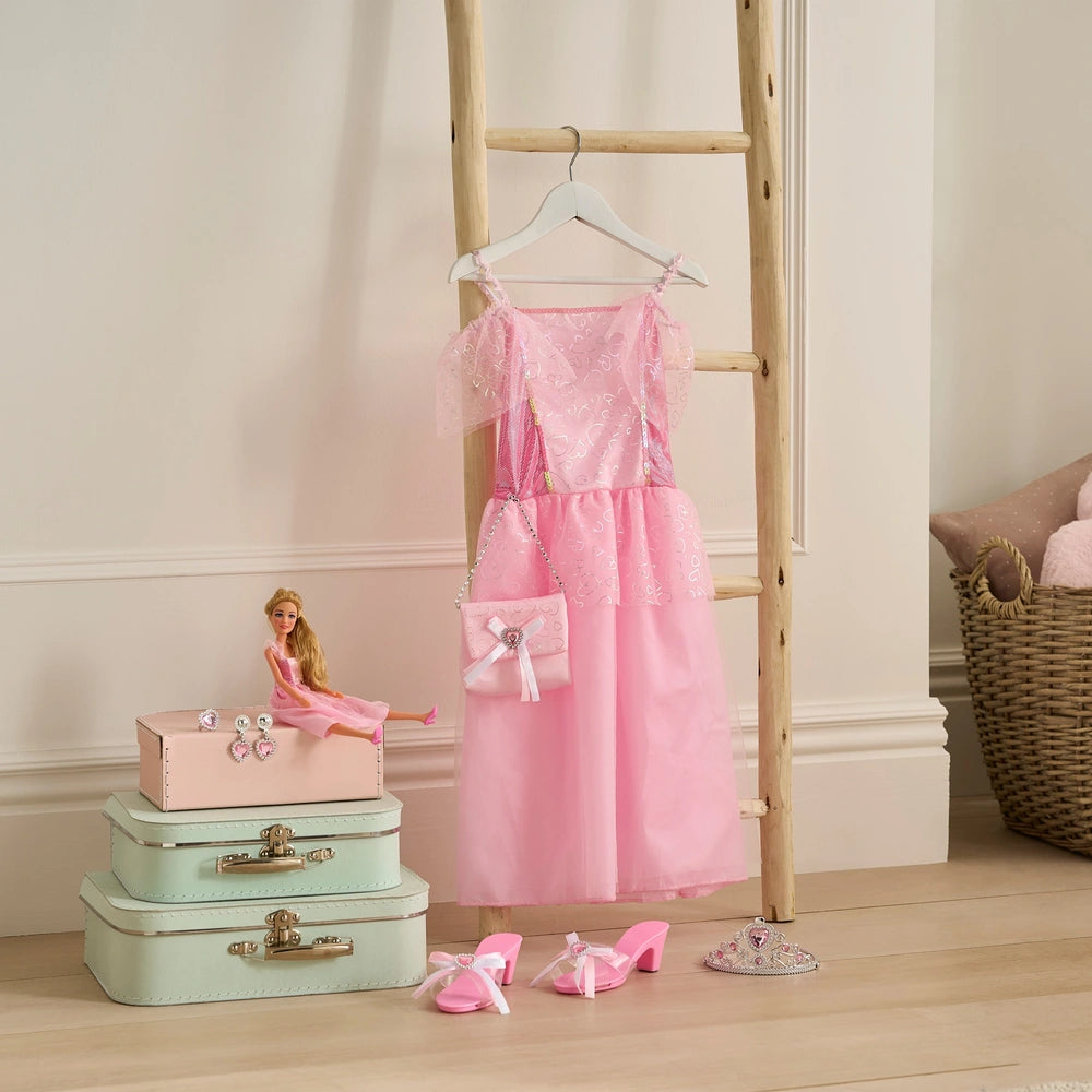 princess dress with doll playset Disney Princess Ready for the Ball Princess Party Pack Exclusive Doll Playset with Ariel Jasmine Mattel