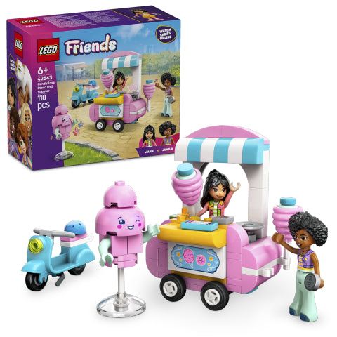 Lego® Friends Candyfloss Stand And Scooter 42643