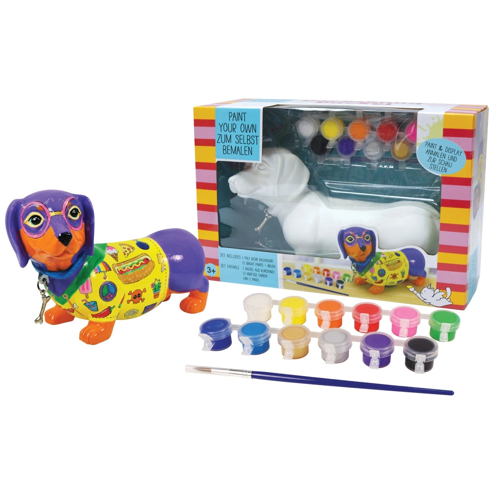Paint Your Own Sausage Dog