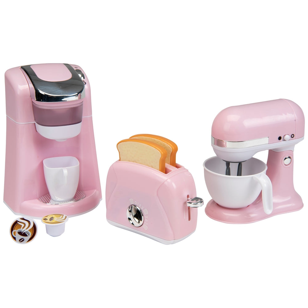 Kitchen Corner Classy Kitchen Appliance Set 3 Piece Pink