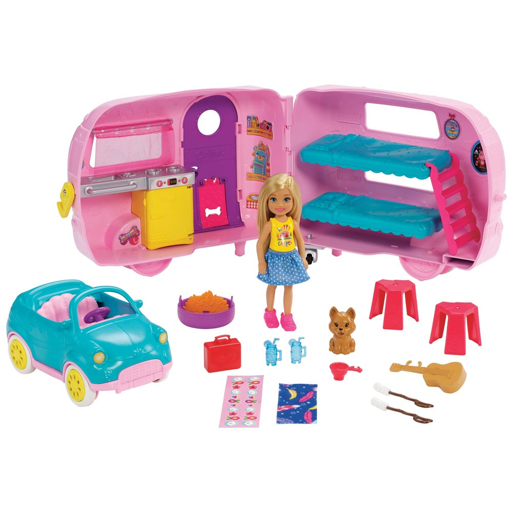 Barbie Club Chelsea Camper With Accessories