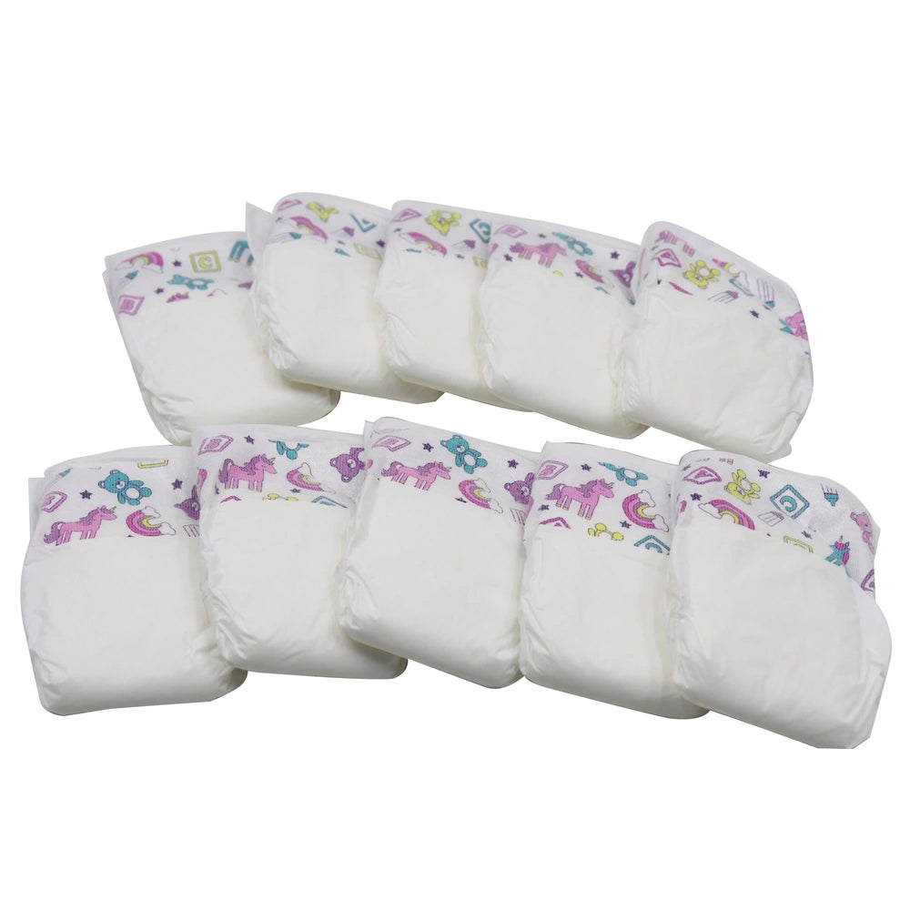 10-Pack Baby Doll Nappies