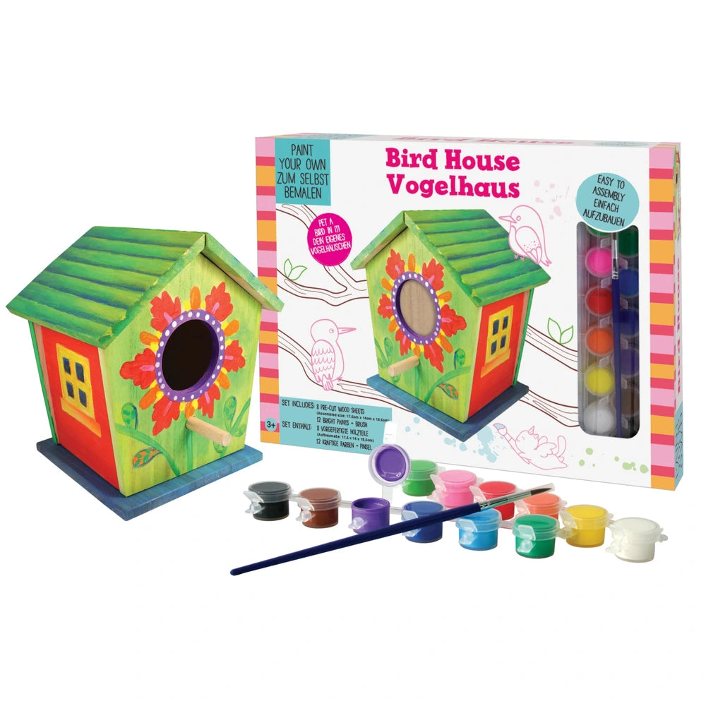 Paint Your Own Birdhouse