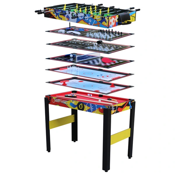 12 In 1 Combo Games Table - 4 Foot
