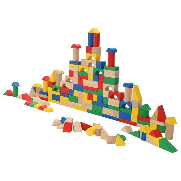 Squirrel Play 150 Piece Wooden Building Blocks
