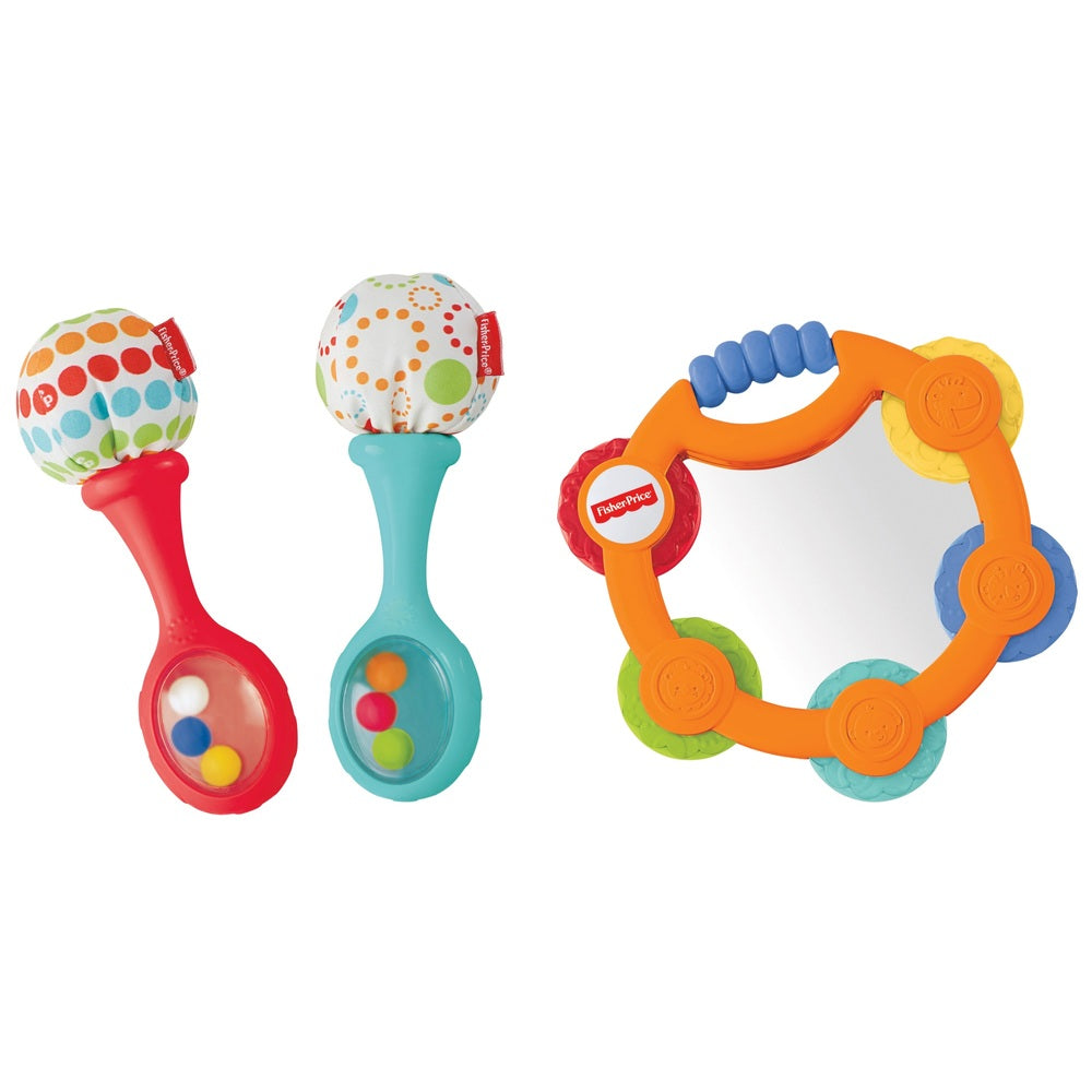 Fisher-Price Tambourine And Maracas Gift Set