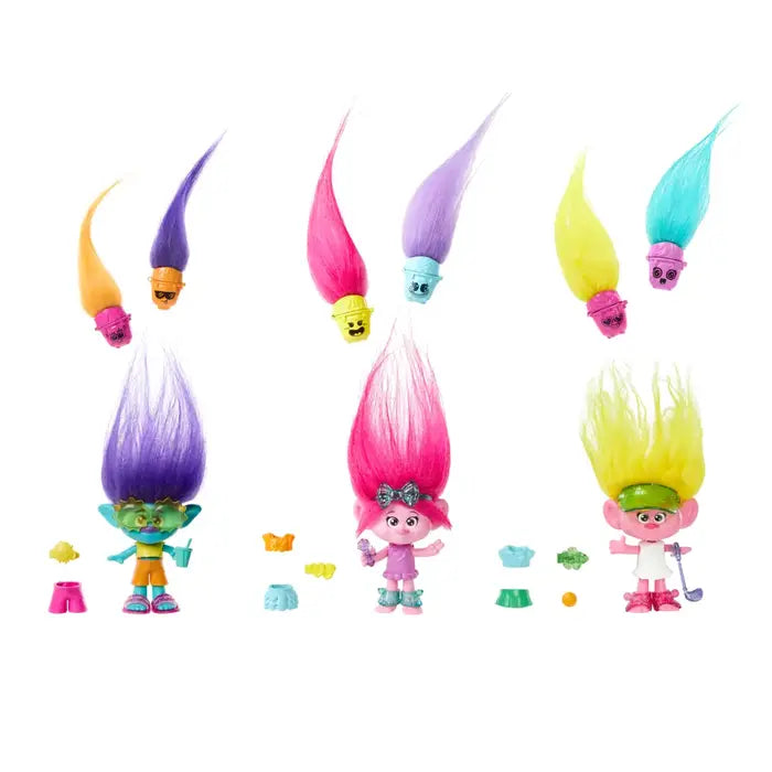 Dreamworks Trolls Band Together Hair Pops Small Dolls & Accessories Assortment