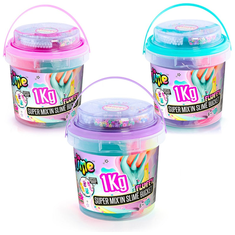 So Slime Mix'in Slime Bucket 1Kg Assortment