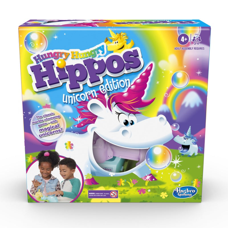 Hungry Hungry Hippos Unicorn Edition