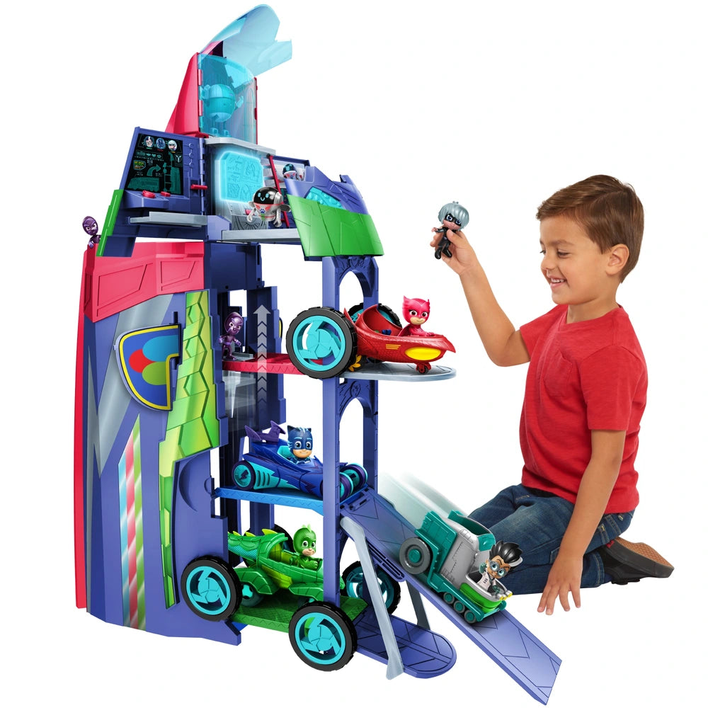 Pj Masks Playset 2-In-1 Transforming Mobile Hq