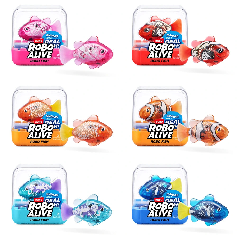 Robo Alive By Zuru Robo Fish Assortment