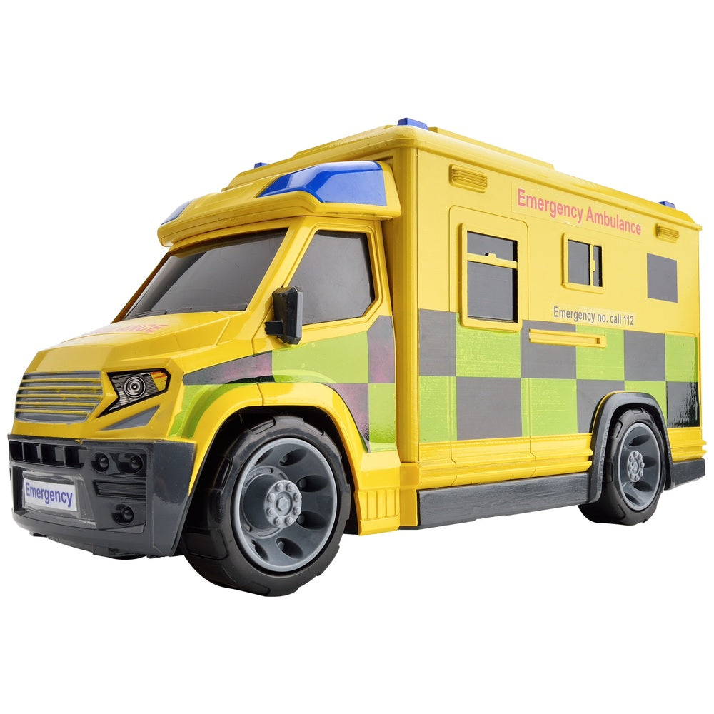 Super Wheelz Light And Sound Ambulance