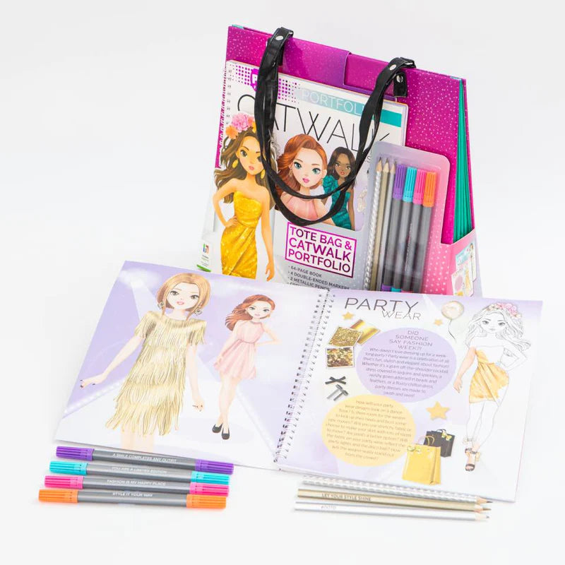 Pop Fashion Tote Bag - Catwalk Portfolio