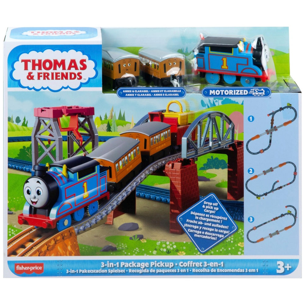 Thomas & Friends 3-In-1 Motorised Package Pickup Track Set