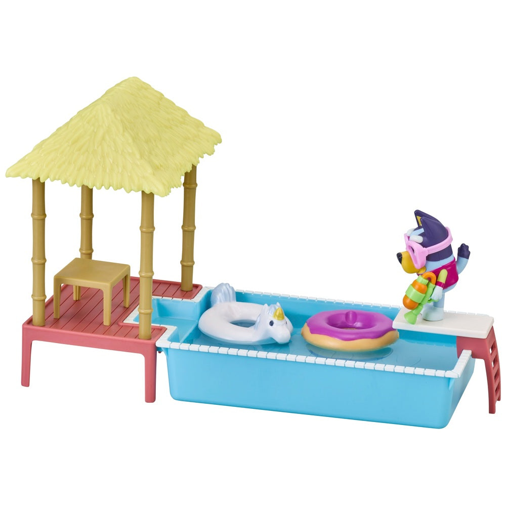 Bluey Pool Time Fun Playset