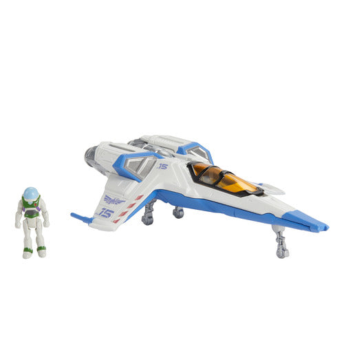 Disney Pixar Lightyear Hyperspeed Series Xl-15 And Buzz Lightyear Figure