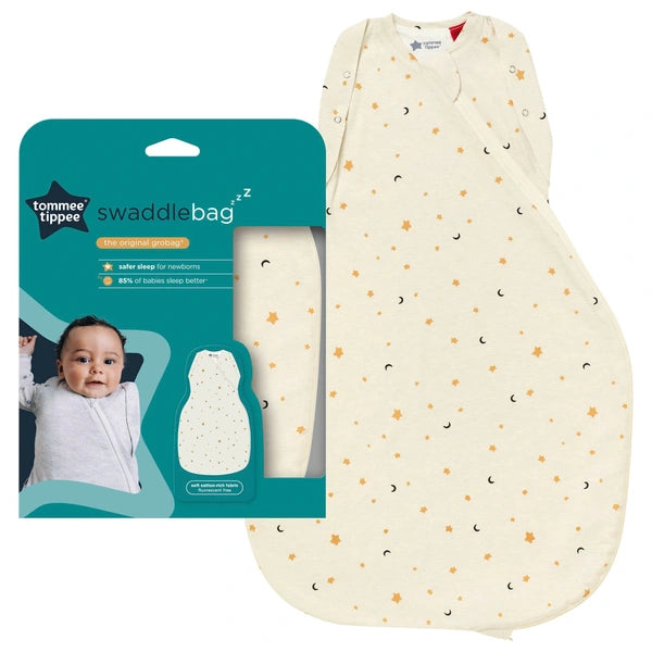 Tommee Tippee 2.5 Tog Baby Sleeping Bag 0-3 Months Oatmeal Star