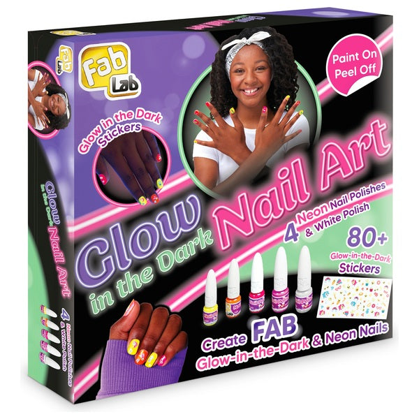 Fablab Glow In The Dark Nail Art