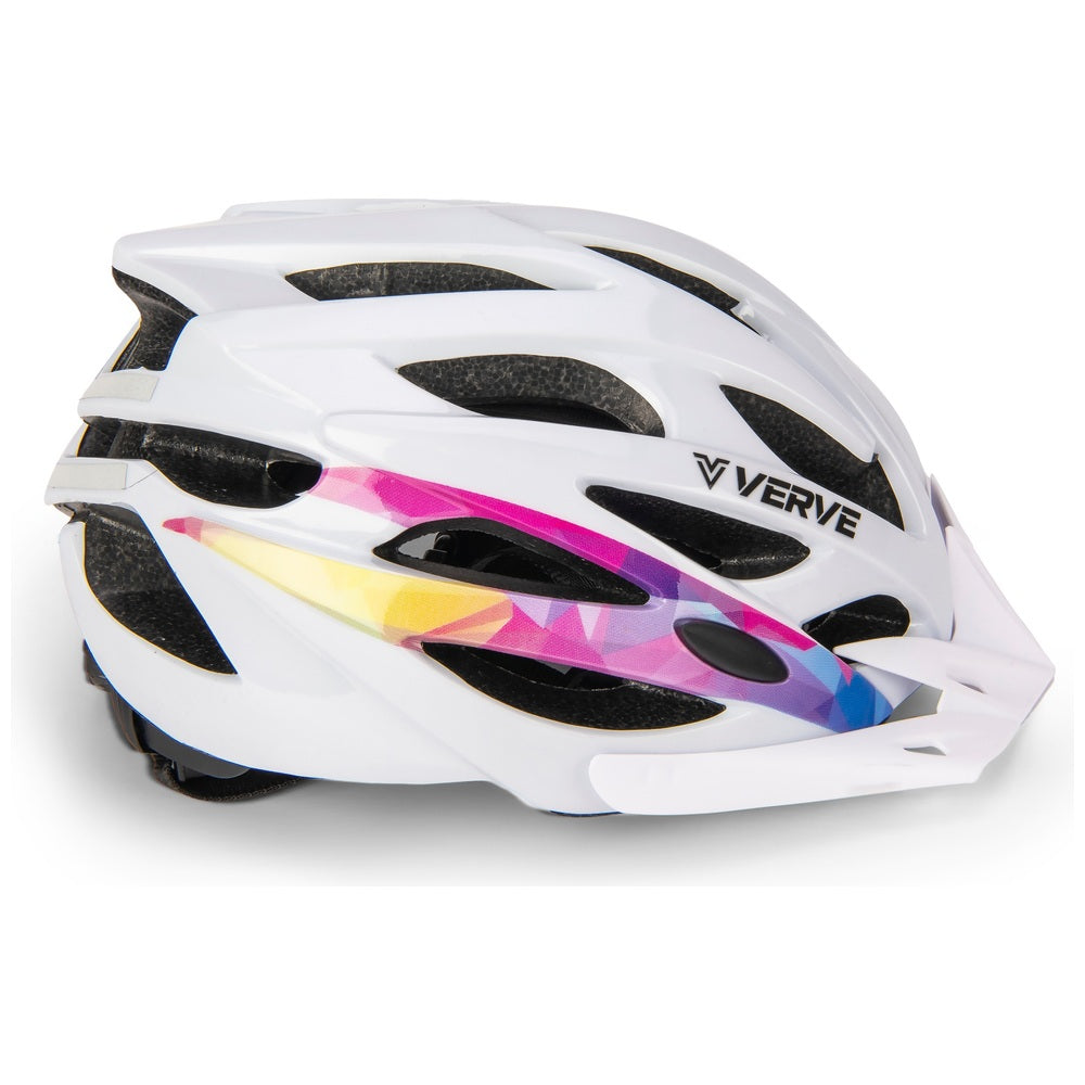 Verve White Helmet (Size 56-58Cm)