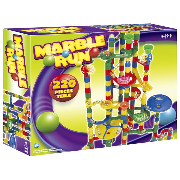 Marbulous Marble Run 220 Piece Construction Set
