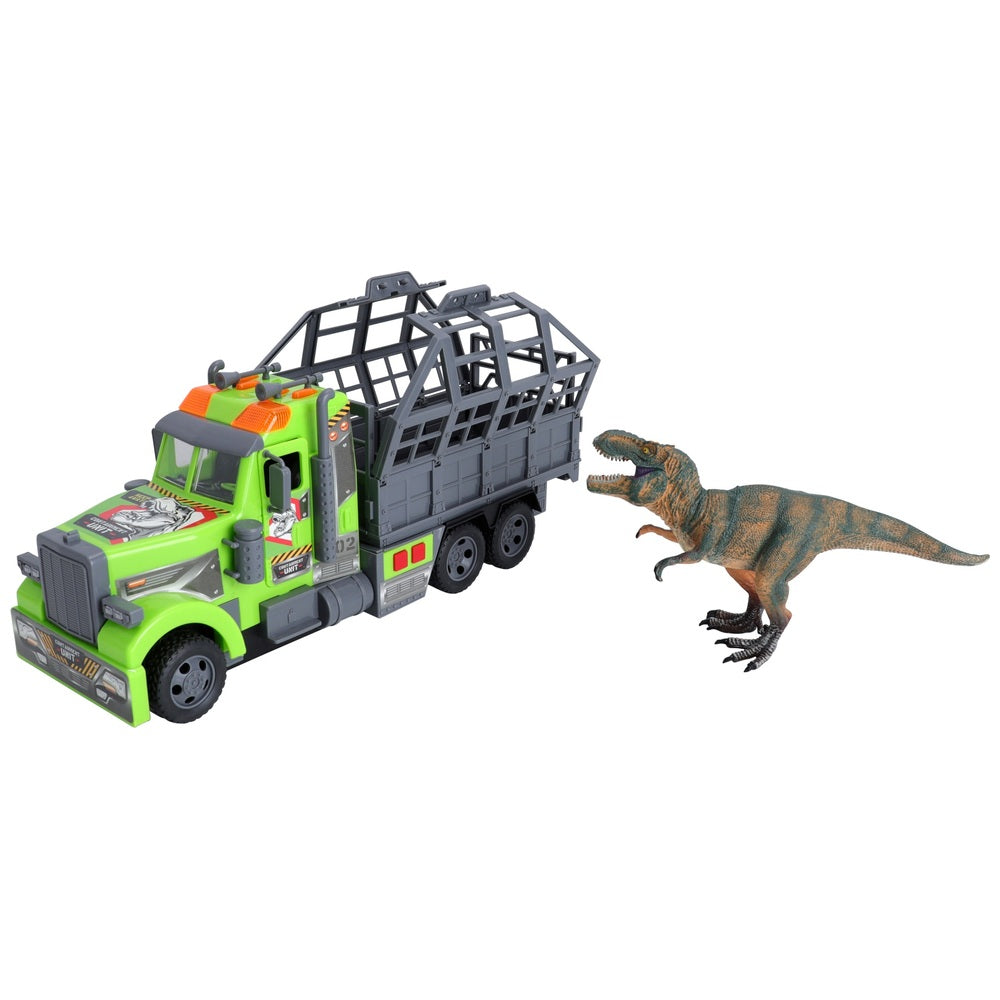 Super Wheelz Lights & Sounds Dinosaur Hauler