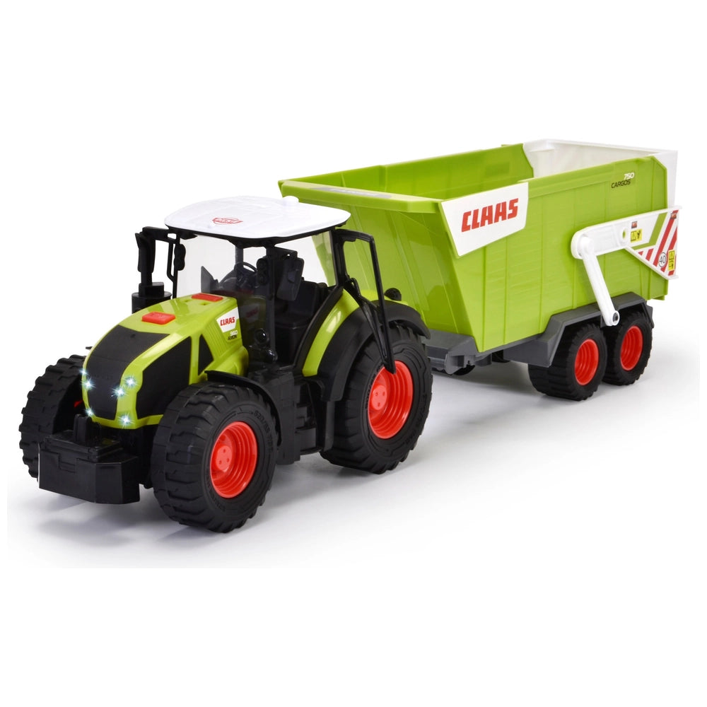 Claas Farm Tractor And Trailer Set