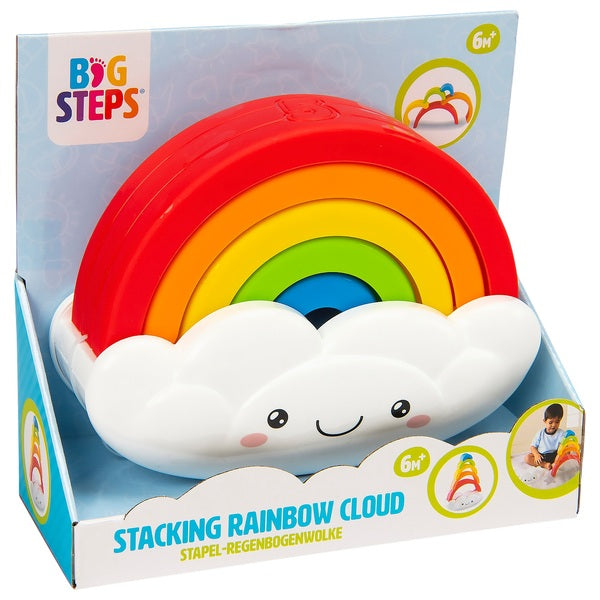 Big Steps Stacking Rainbow Cloud