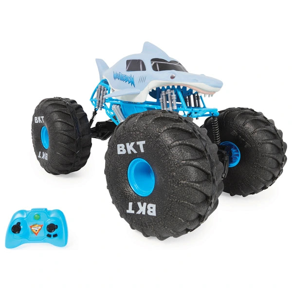 Monster Jam 1:6 Mega Megalodon All-Terrain Remote Control Monster Truck