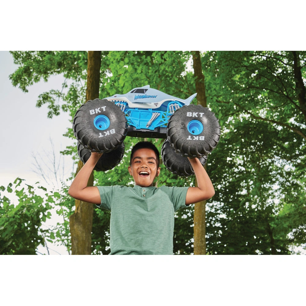 Monster Jam 1:6 Mega Megalodon All-Terrain Remote Control Monster Truck