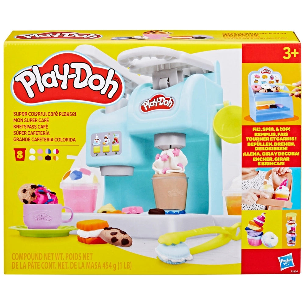 Play-Doh Kitchen Creations Super Colourful Cafe Playset