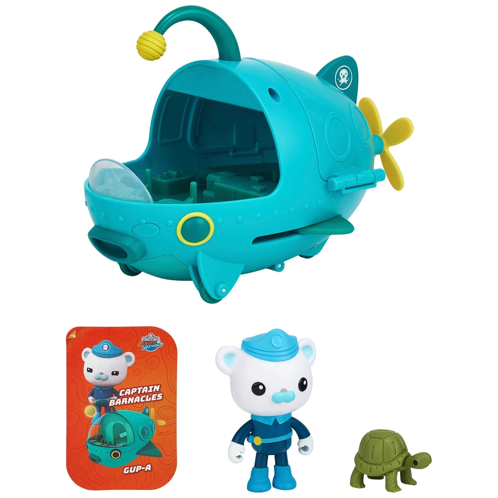 Octonauts Series 1 Figure & Vehicle – Barnacles & Gup A