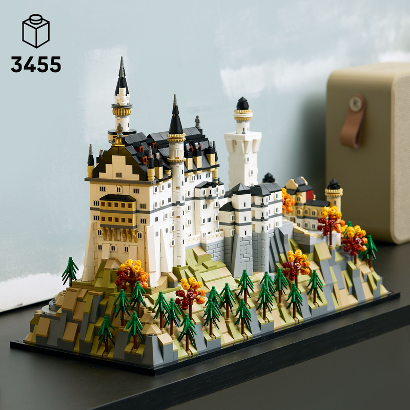 Lego® Architecture Neuschwanstein Castle Collectible Model Kit For Adults 21063