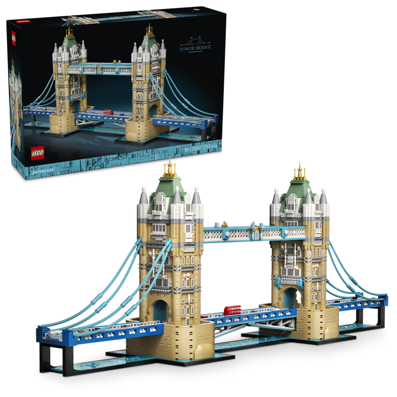 Lego Architecture Tower Bridge Set For Adults 21067