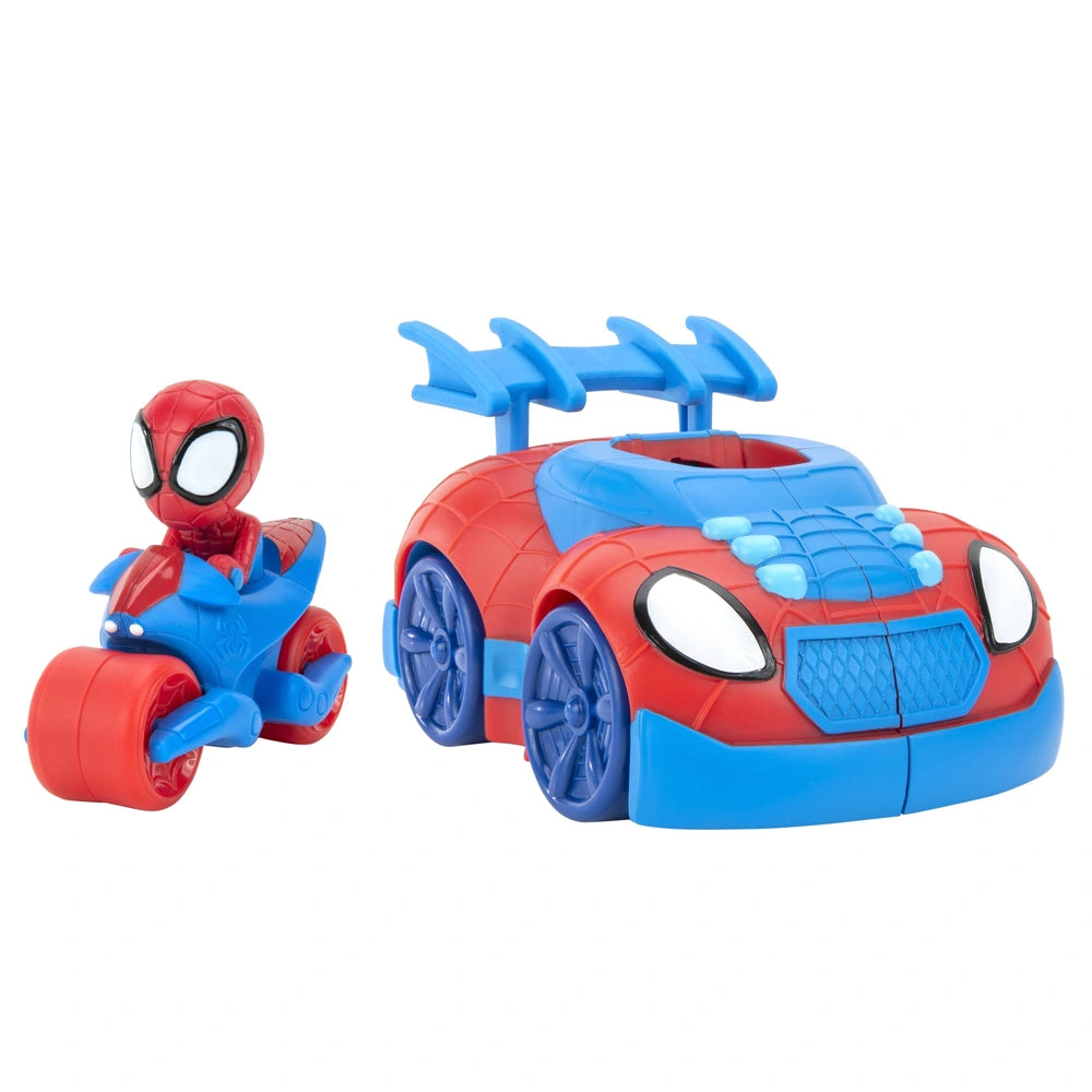 Marvel's Spidey And His Amazing Friends Web Strike 2 N 1 Vehicle