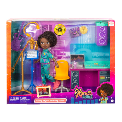Karma’s World Recording Studio Toy Playset