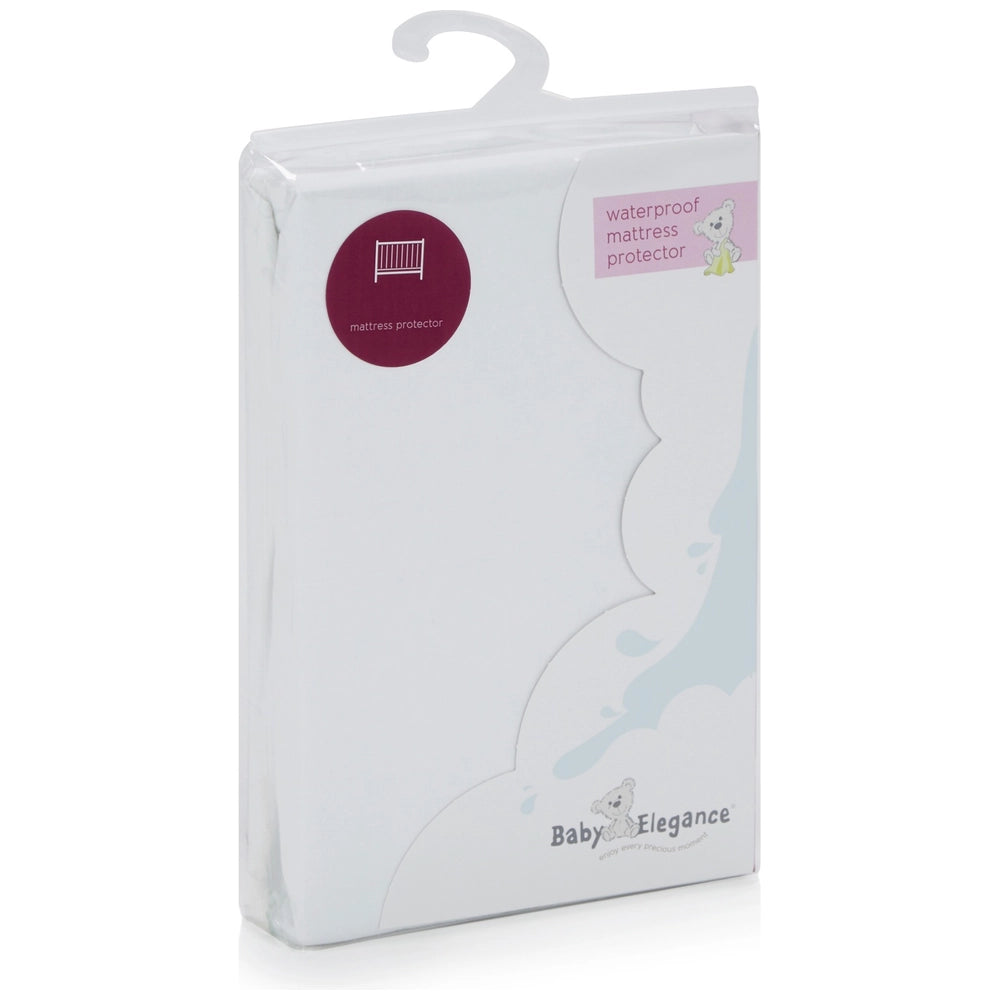 Baby Elegance Waterproof Mattress Protector - Cot Size (120X60Cm)