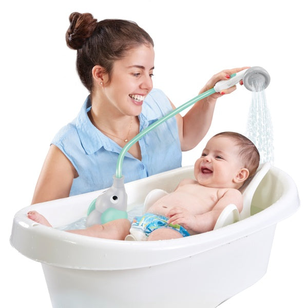 Yookidoo Elephant Baby Shower Toy– Turquoise