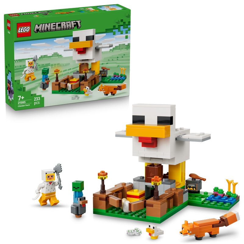 Lego® Minecraft® Chicken Farm 21585