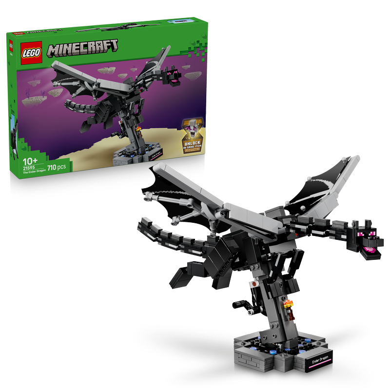 Lego Minecraft The Ender Dragon Figure Toy 21595