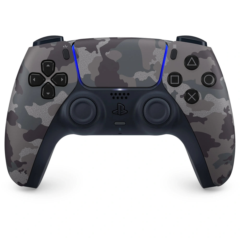 Playstation Dualsense Wireless Controller Grey Camouflage