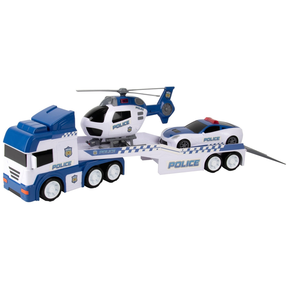 Super Wheelz Police Transporter Set